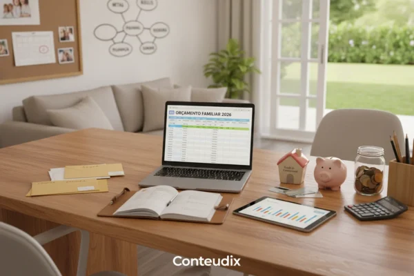 Controle Financeiro Familiar Como Organizar o Orçamento da Casa Inteira em 2026