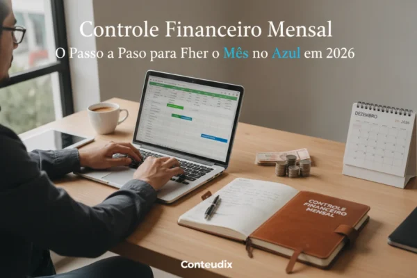 Controle Financeiro Mensal O Passo a Passo para Fechar o Mês no Azul em 2026