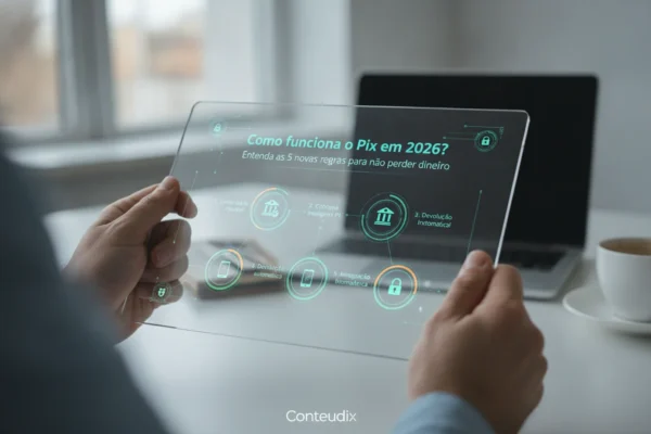 Como funciona o Pix em 2026? Entenda as 5 novas regras para não perder dinheiro