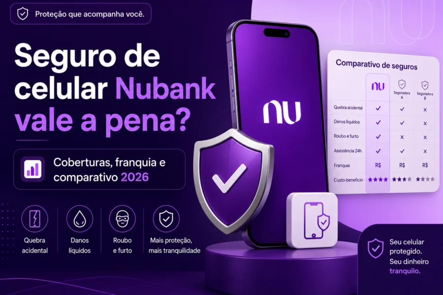 Seguro de celular Nubank vale a pena