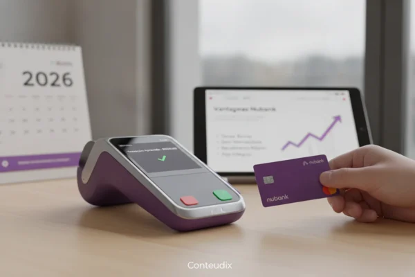 Máquina de Cartão Nubank Vantagens e Como Funciona em 2026 vale a pena