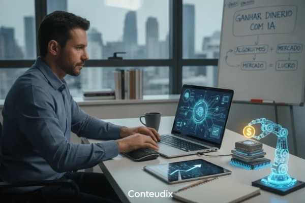 Guia prático sobre como ganhar dinheiro com inteligência artificial