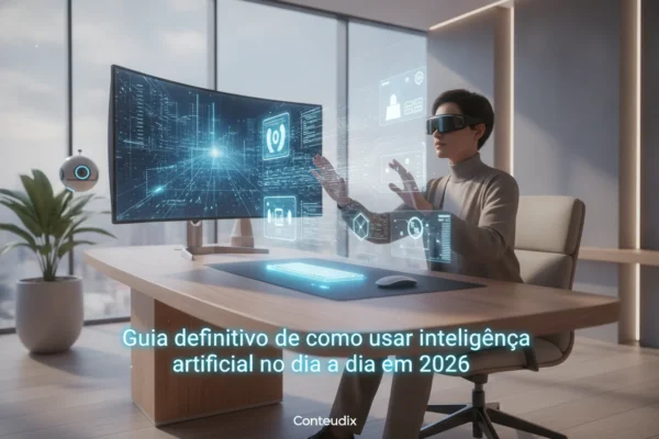 Guia definitivo de como usar inteligência artificial no dia a dia em 2026