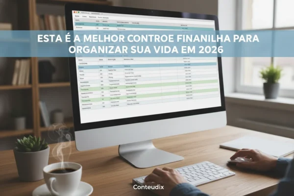 Esta é a melhor controle financeiro planilha para organizar sua vida em 2026