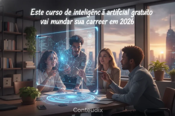 Este curso de inteligência artificial gratuito vai mudar sua carreira em 2026