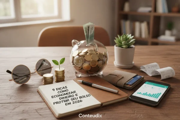 9 dicas como economizar dinheiro e proteger seu bolso em 2026