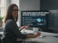 Como ganhar dinheiro com inteligência artificial do google em 5 passos