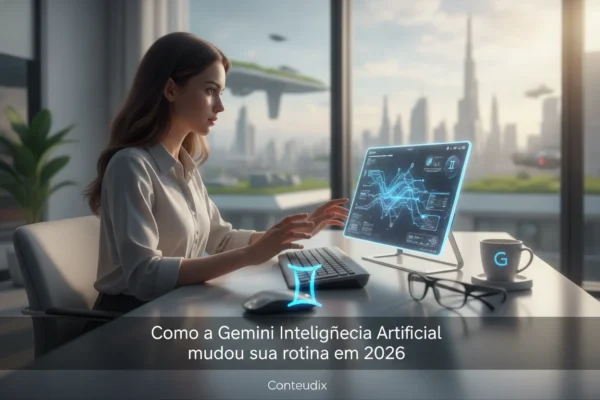 Como a gemini inteligência artificial mudou sua rotina em 2026