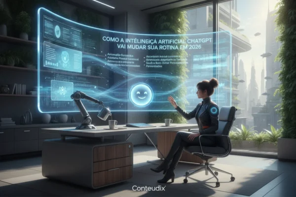 Como a inteligência artificial chatgpt vai mudar sua rotina em 2026