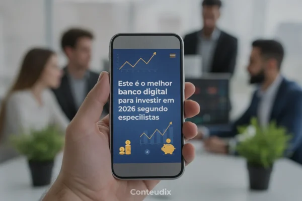 Este é o melhor banco digital para investir em 2026 segundo especialistas