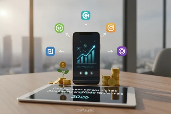 Os 5 melhores banco digital para investir em 2026 e render mais 3 Os 5 melhores banco digital para investir em 2026 e render mais