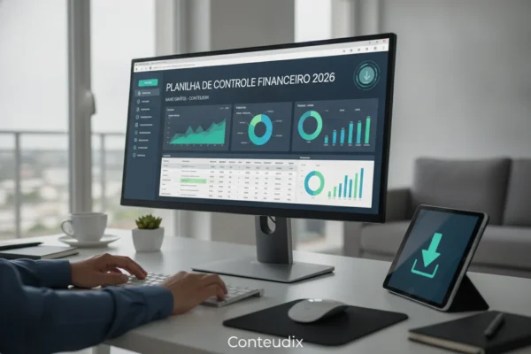 Baixe grátis a melhor planilha de controle financeiro download em 2026